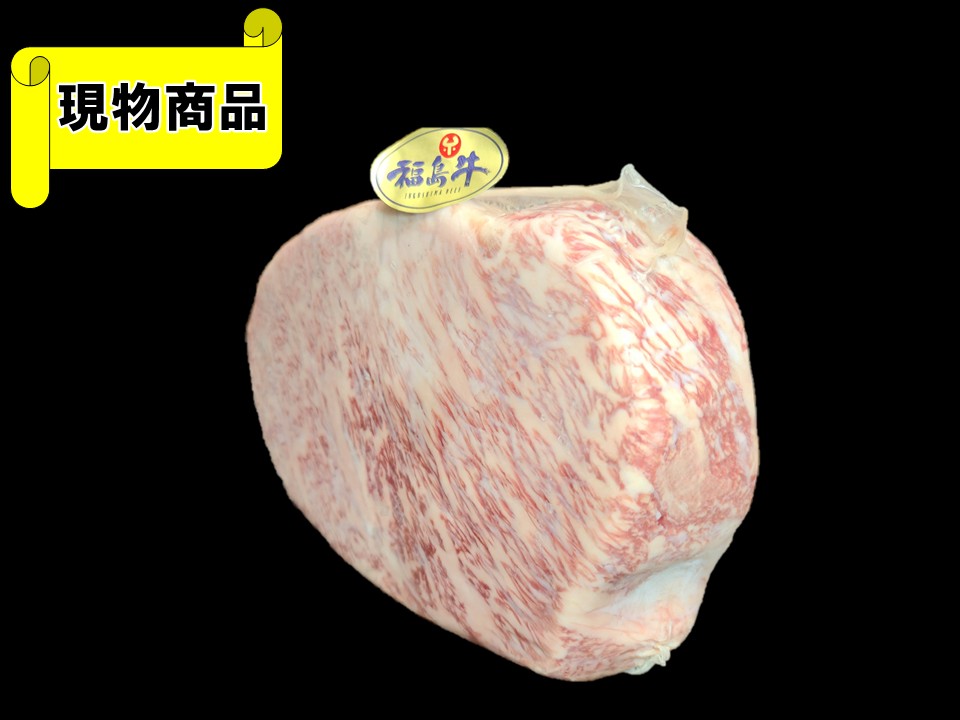 〔冷凍〕福島県産 福島牛特上カルビブロック【1.1kg】