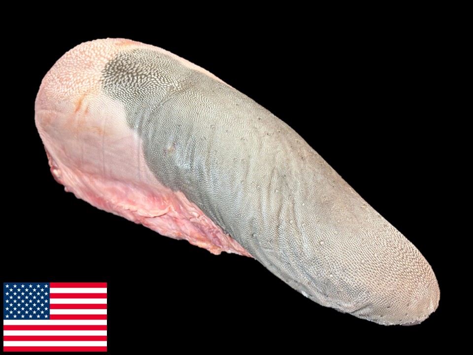 〔冷凍〕アメリカ産 皮付き黒タン(IBPブランド)
