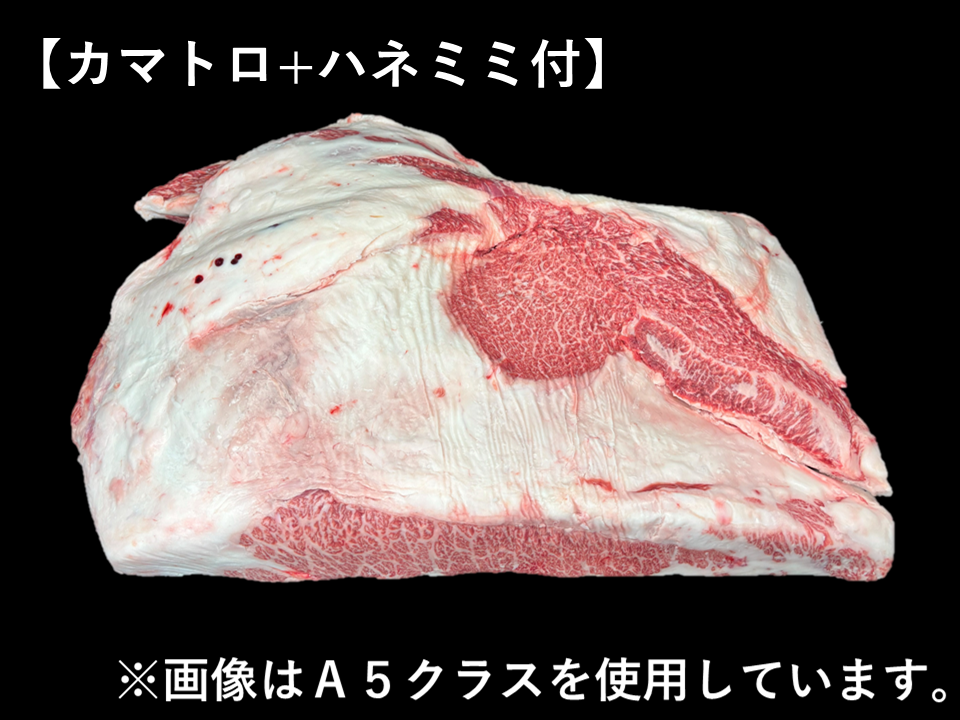 黒毛和牛ハネシタ【カマトロ+ハネミミ付】